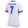 Officiële Voetbalshirt Frankrijk Griezmann 7 Uit EK 2024 - Dames